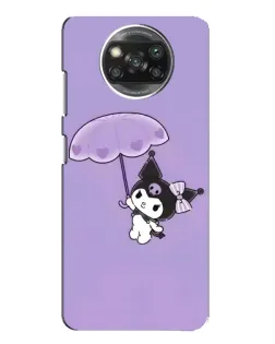 Чехол для Xiaomi POCO X3 с картинкой «Kuromi с зонтиком» Чехол для Xiaomi POCO X3 с картинкой «Kuromi с зонтиком»