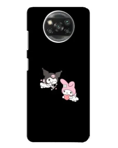 Чехол для Xiaomi POCO X3 с картинкой «My Melody и Kuromi»