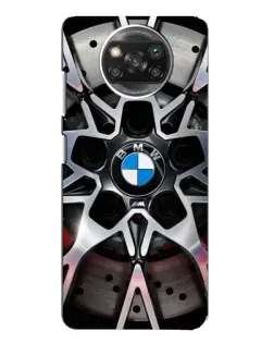 Чохол для Xiaomi POCO X3 з картинкою «BMW — деталь диска»