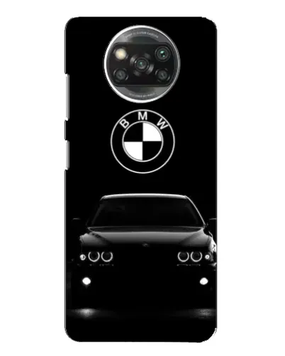 Чехол для Xiaomi POCO X3 с картинкой «BMW — взгляд из темноты»