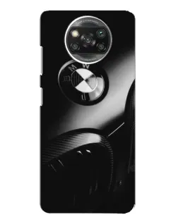 Чохол для Xiaomi POCO X3 з картинкою «Емблема BMW — макро»