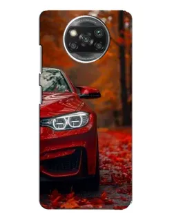 Чохол для Xiaomi POCO X3 з картинкою «Осіння BMW M4»