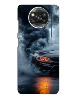 Чохол для Xiaomi POCO X3 з картинкою «BMW M-Power — абстракція»