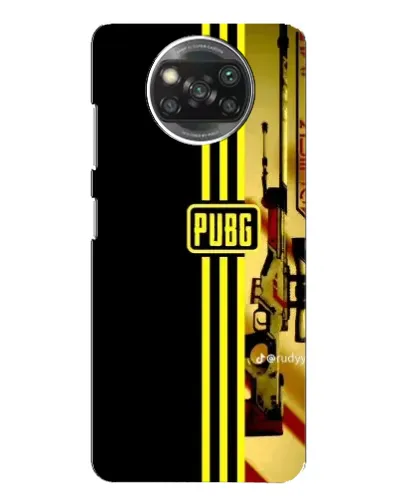 Чехол для Xiaomi POCO X3 с картинкой «PUBG — камуфляжный шлем»