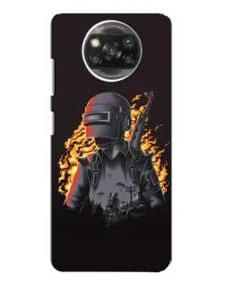 Чохол для Xiaomi POCO X3 з картинкою «PUBG — вогняний силует» Чохол для Xiaomi POCO X3 з картинкою «PUBG — вогняний силует»