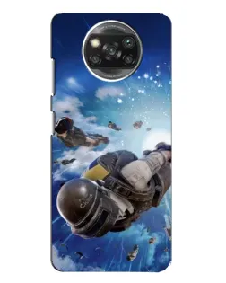Чохол для Xiaomi POCO X3 з картинкою «Десант PUBG — стрибок» Чохол для Xiaomi POCO X3 з картинкою «Десант PUBG — стрибок»