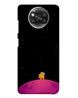 Чохол для Xiaomi POCO X3 з картинкою «Самотній герой на планеті» Чохол для Xiaomi POCO X3 з картинкою «Самотній герой на планеті»