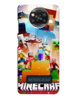 Чохол для Xiaomi POCO X3 з картинкою «Minecraft герої гри» Чохол для Xiaomi POCO X3 з картинкою «Minecraft герої гри»
