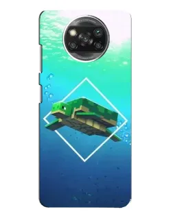 Чехол для Xiaomi POCO X3 с картинкой «Черепаха Minecraft» Чехол для Xiaomi POCO X3 с картинкой «Черепаха Minecraft»