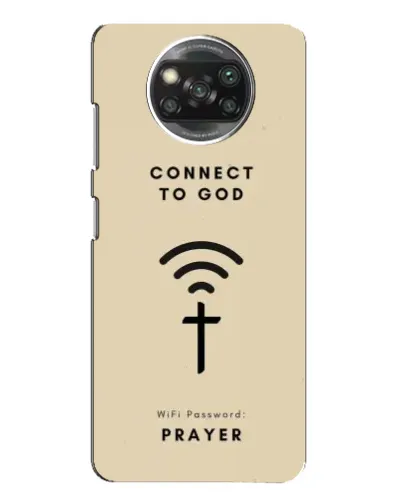 Чехол для Xiaomi POCO X3 с картинкой «Молитва Connect» Чехол для Xiaomi POCO X3 с картинкой «Молитва Connect»