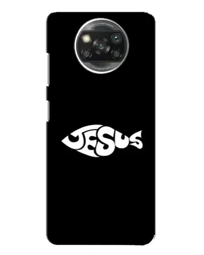 Чехол для Xiaomi POCO X3 с картинкой «Рыба Jesus» Чехол для Xiaomi POCO X3 с картинкой «Рыба Jesus»