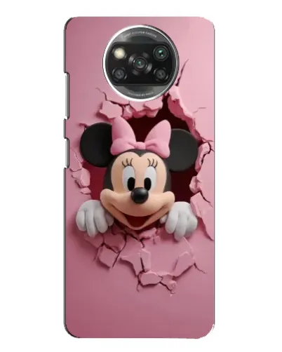 Чехол для Xiaomi POCO X3 с картинкой «Минни сквозь стену» Чехол для Xiaomi POCO X3 с картинкой «Минни сквозь стену»