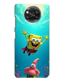 Чехол для Xiaomi POCO X3 с картинкой «Спанч Боб под водой» Чехол для Xiaomi POCO X3 с картинкой «Спанч Боб под водой»