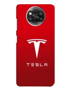 Чехол для Xiaomi POCO X3 с картинкой «Tesla Red Classic» Чехол для Xiaomi POCO X3 с картинкой «Tesla Red Classic»