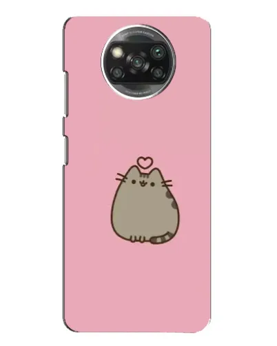 Чехол для Xiaomi POCO X3 с картинкой «Pusheen сердце» Чехол для Xiaomi POCO X3 с картинкой «Pusheen сердце»