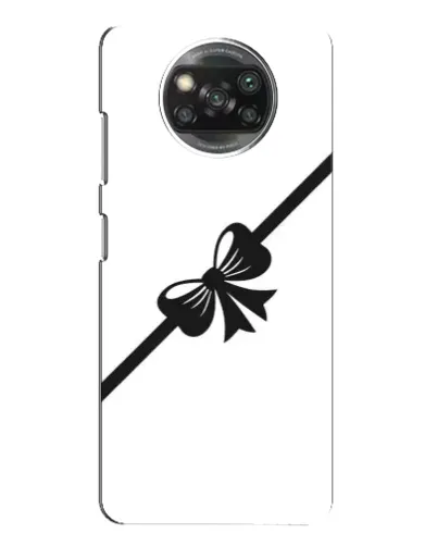 Чехол для Xiaomi POCO X3 с картинкой «Диагональный бант» Чехол для Xiaomi POCO X3 с картинкой «Диагональный бант»