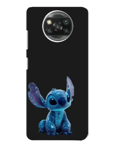 Чехол для Xiaomi POCO X3 с картинкой «Стич на черном» Чехол для Xiaomi POCO X3 с картинкой «Стич на черном»