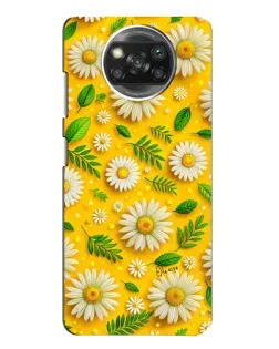 Чехол для Xiaomi POCO X3 с картинкой «Ромашковое солнце»