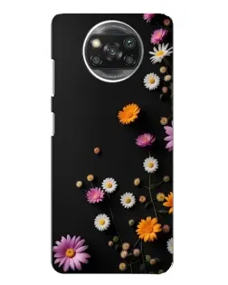 Чехол для Xiaomi POCO X3 с картинкой «Цветочная композиция»