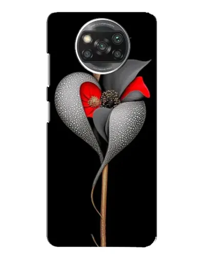 Чехол для Xiaomi POCO X3 с картинкой «Серебряный фантазийный цветок» Чехол для Xiaomi POCO X3 с картинкой «Серебряный фантазийный цветок»