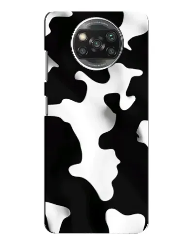 Чехол для Xiaomi POCO X3 с картинкой «Черно-белое пятно»