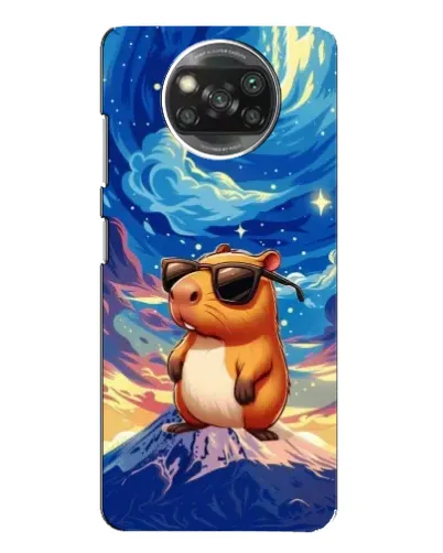 Чехол для Xiaomi POCO X3 с картинкой «Капибара Ван Гога» Чехол для Xiaomi POCO X3 с картинкой «Капибара Ван Гога»
