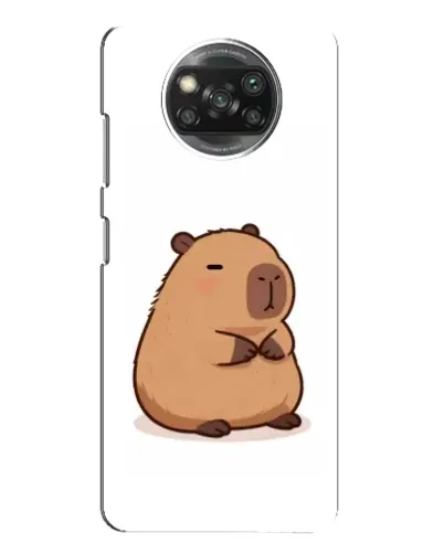 Чехол для Xiaomi POCO X3 с картинкой «Толстенькая капибара» Чехол для Xiaomi POCO X3 с картинкой «Толстенькая капибара»