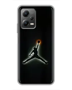 Чохол для Xiaomi POCO X5 (5G) з картинкою «Jordan Gradient Logo» Чохол для Xiaomi POCO X5 (5G) з картинкою «Jordan Gradient Logo»