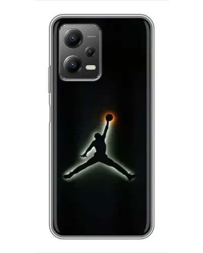 Чехол для Xiaomi POCO X5 (5G) с картинкой «Jordan Gradient Logo»