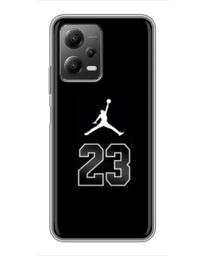 Чехол для Xiaomi POCO X5 (5G) с картинкой «Jordan Flight 23»