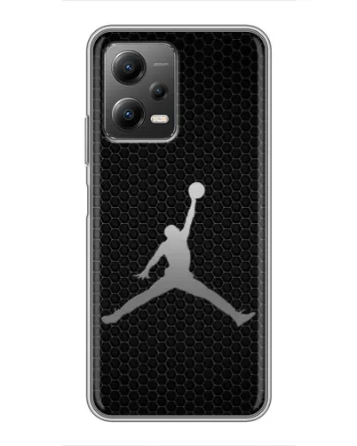 Чехол для Xiaomi POCO X5 (5G) с картинкой «Jordan Dark Carbon»