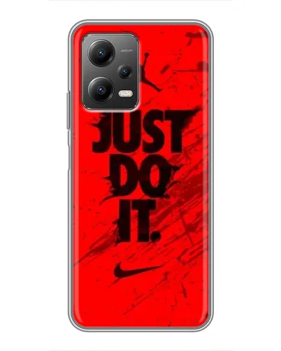 Чехол для Xiaomi POCO X5 (5G) с картинкой «Nike Just Do It»
