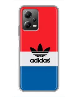 Чехол для Xiaomi POCO X5 (5G) с картинкой «Ретро блоки Adidas» Чехол для Xiaomi POCO X5 (5G) с картинкой «Ретро блоки Adidas»