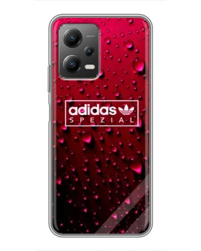 Чехол для Xiaomi POCO X5 (5G) с картинкой «Adidas Gold Marble»
