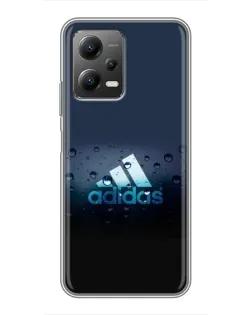 Чехол для Xiaomi POCO X5 (5G) с картинкой «Adidas Water Drops» Чехол для Xiaomi POCO X5 (5G) с картинкой «Adidas Water Drops»