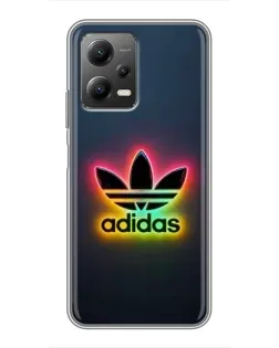 Чехол для Xiaomi POCO X5 (5G) с картинкой «Неоновый Adidas» Чехол для Xiaomi POCO X5 (5G) с картинкой «Неоновый Adidas»