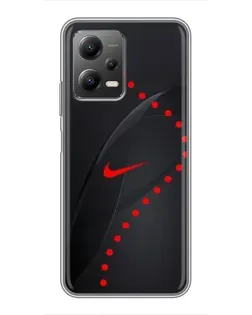 Чехол для Xiaomi POCO X5 (5G) с картинкой «Абстрактный дизайн Nike» Чехол для Xiaomi POCO X5 (5G) с картинкой «Абстрактный дизайн Nike»