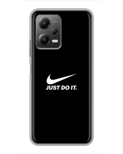 Чехол для Xiaomi POCO X5 (5G) с картинкой «Минимализм от Nike»