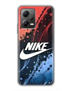 Чехол для Xiaomi POCO X5 (5G) с картинкой «Градиентный принт Найк» Чехол для Xiaomi POCO X5 (5G) с картинкой «Градиентный принт Найк»