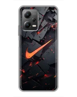 Чехол для Xiaomi POCO X5 (5G) с картинкой «Nike — эффект разломов» Чехол для Xiaomi POCO X5 (5G) с картинкой «Nike — эффект разломов»
