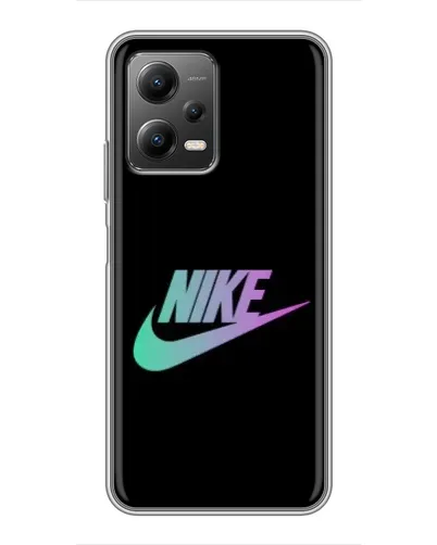 Чехол для Xiaomi POCO X5 (5G) с картинкой «Nike — городская ночь»