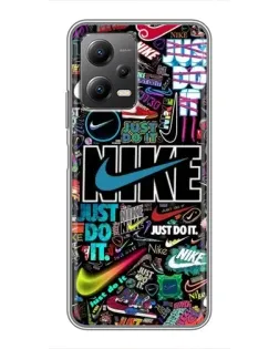 Чехол для Xiaomi POCO X5 (5G) с картинкой «Яркий коллаж Nike» Чехол для Xiaomi POCO X5 (5G) с картинкой «Яркий коллаж Nike»