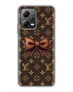 Чехол для Xiaomi POCO X5 (5G) с картинкой «LV с бантом» Чехол для Xiaomi POCO X5 (5G) с картинкой «LV с бантом»