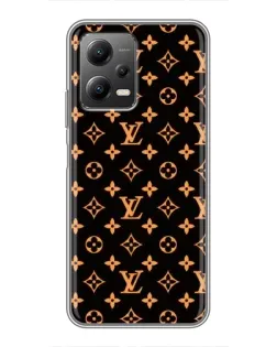 Чехол для Xiaomi POCO X5 (5G) с картинкой «Золотая монограмма LV» Чехол для Xiaomi POCO X5 (5G) с картинкой «Золотая монограмма LV»
