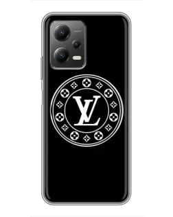 Чехол для Xiaomi POCO X5 (5G) с картинкой «LV — печать стиля» Чехол для Xiaomi POCO X5 (5G) с картинкой «LV — печать стиля»