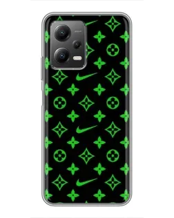 Чехол для Xiaomi POCO X5 (5G) с картинкой «Неоновый принт LV» Чехол для Xiaomi POCO X5 (5G) с картинкой «Неоновый принт LV»