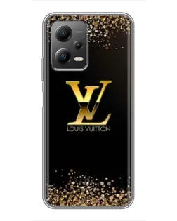 Чехол для Xiaomi POCO X5 (5G) с картинкой «LV — золотые искры» Чехол для Xiaomi POCO X5 (5G) с картинкой «LV — золотые искры»