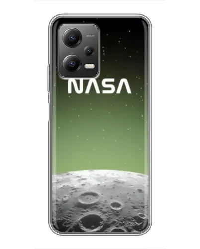 Чехол для Xiaomi POCO X5 (5G) с картинкой «NASA — лунный градиент»