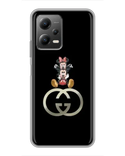Чехол для Xiaomi POCO X5 (5G) с картинкой «Минни Маус на лого» Чехол для Xiaomi POCO X5 (5G) с картинкой «Минни Маус на лого»