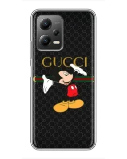 Чехол для Xiaomi POCO X5 (5G) с картинкой «Микки Маус Gucci» Чехол для Xiaomi POCO X5 (5G) с картинкой «Микки Маус Gucci»